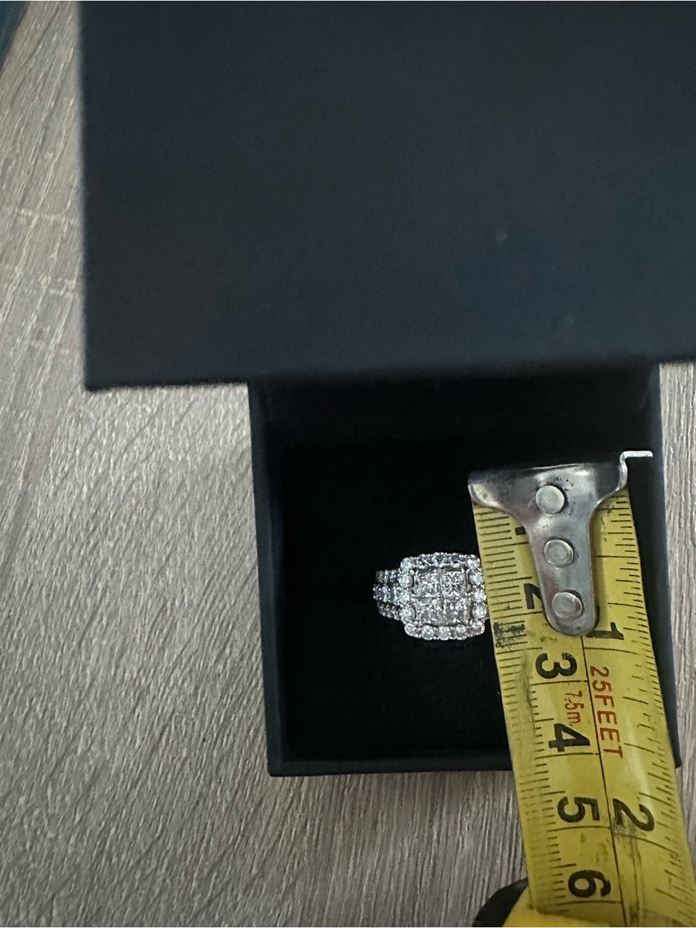 Like new! 3ct tw lab created diamond engagement ring - Picture 11 of 11